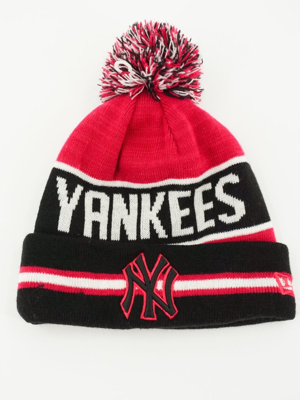 New Era New York Yankees MLB Pink & Black Beanie Hat NWOT